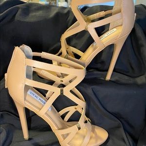 NEW paddy Steve Madden sandals nude/tan 8
